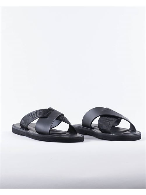 Leather sandals Emporio Armani EMPORIO ARMANI | Slipper | X4P124XN787K001